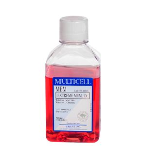 390-005 CL - Extreme MEM 1X with Earle’s Salts, L-Glutamine & Hormones 500ml